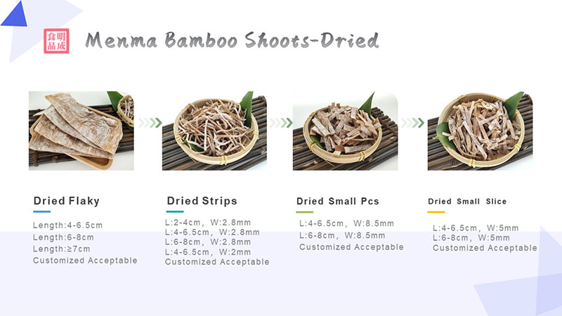 Menma Bamboo Shoots-Dried