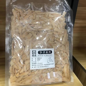 Dried bamboo shoots canned food