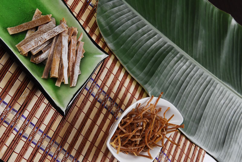 Dried tender bamboo shoots