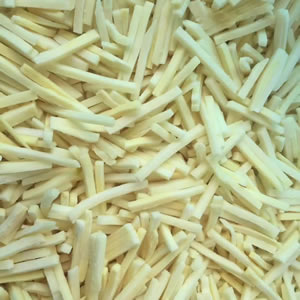 IQF Frozen Bamboo Shoots canned