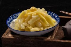 Pickled bamboo shoots