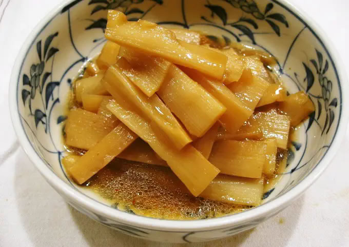 Pickled bamboo shoots recipe