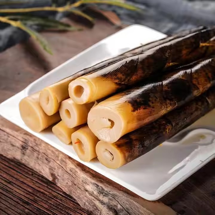 Pickled Pepper Crispy Bamboo Shoots canned