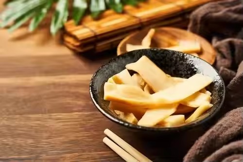 dried bamboo shoot seasoned