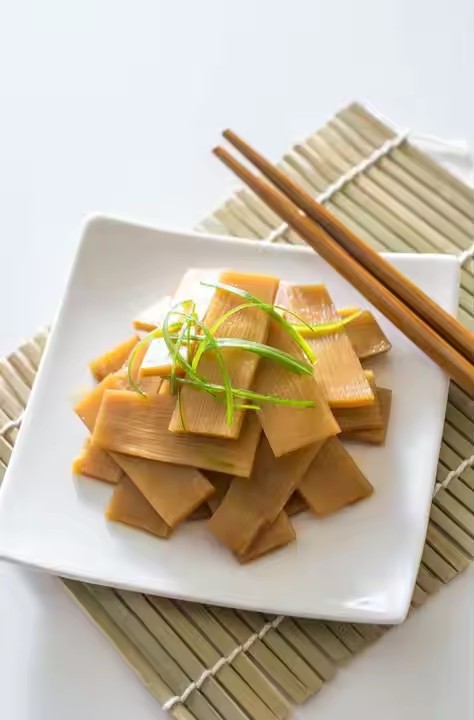 dried bamboo shoot seasoned