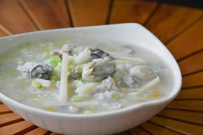 Bamboo Shoot Salty Rice porridge