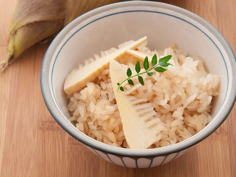 Bamboo Shoots Axe Rice