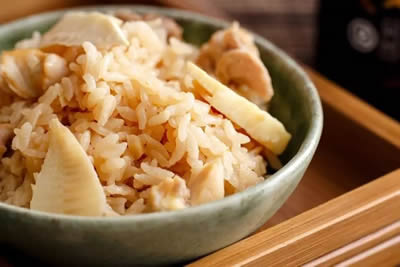 Bamboo Shoots Axe Rice