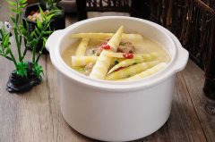 Chicken and Bamboo Shoots Soup