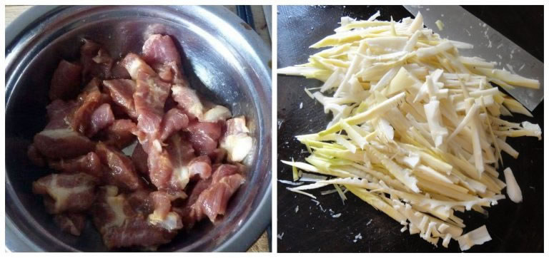 Bamboo shoots taste